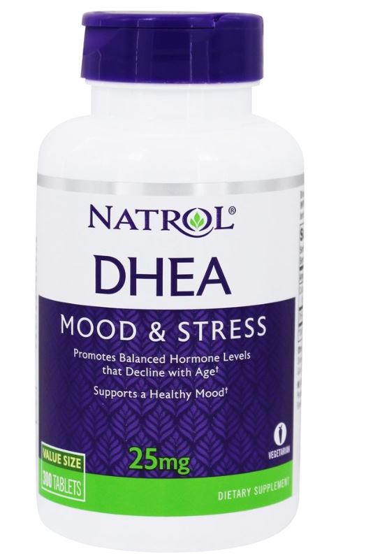 DHEA for Healthy Hormone Levels & Mood 25 mg. - 300 Tablets