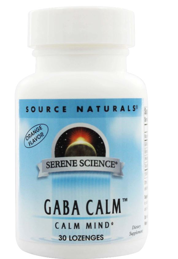 GABA Calm Sublingual Orange Flavored - 30 Tablets