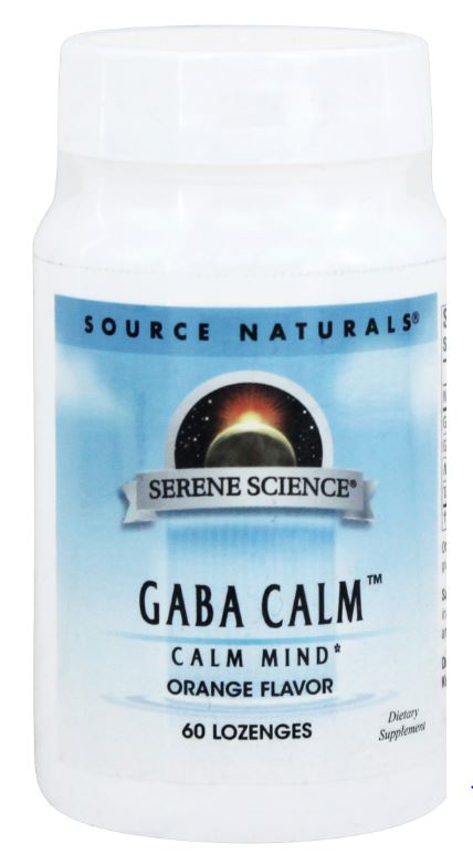 GABA Calm Sublingual Orange Flavored - 60 Tablets