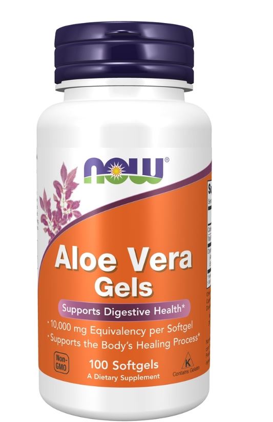 Aloe Vera Gels 10,000 mg Equivalency - 100 Softgels