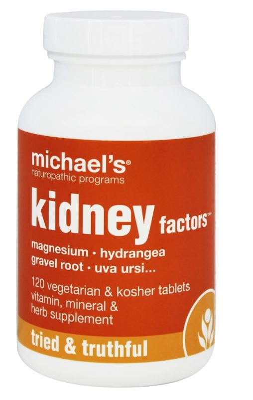 Kidney Factors Cleansing Support - 120 Vegetarian Tablets