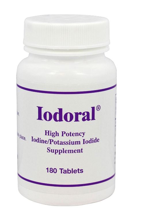 Iodoral High Potency Iodine/Potassium Iodide Supplement - 180 Tablets