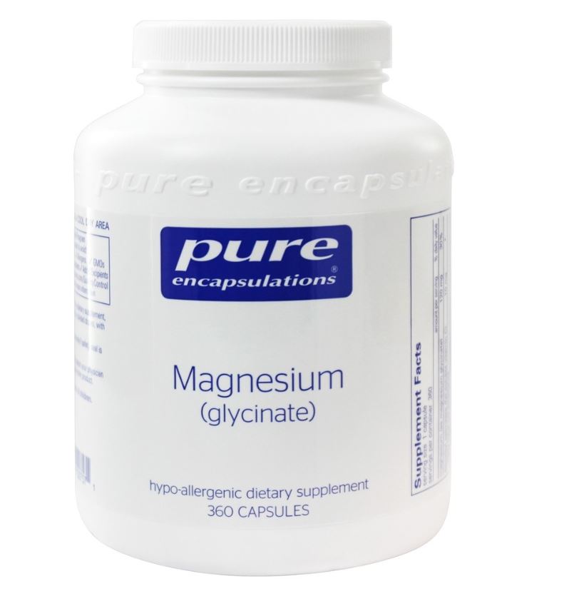 Magnesium Glycinate - 360 Vegetarian Capsules