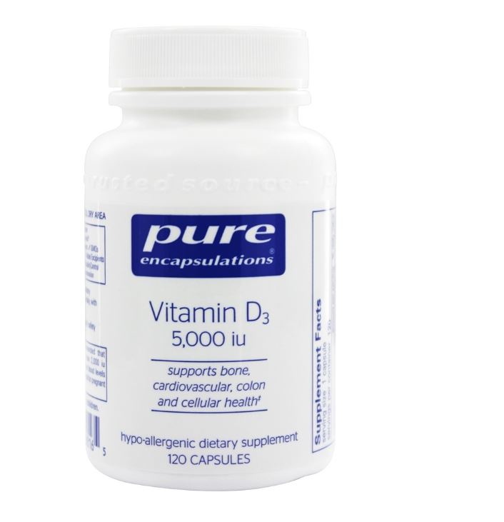 Vitamin D3 1000 IU - 120 Vegetarian Capsules