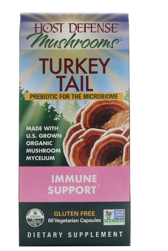 Turkey Tail Immune Support - 60 Vegetarian Capsules