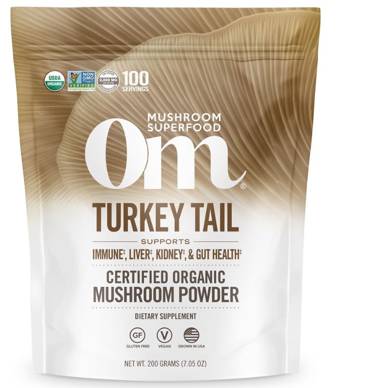 Turkey Tail Organic Mushroom Powder - 7.05 oz.