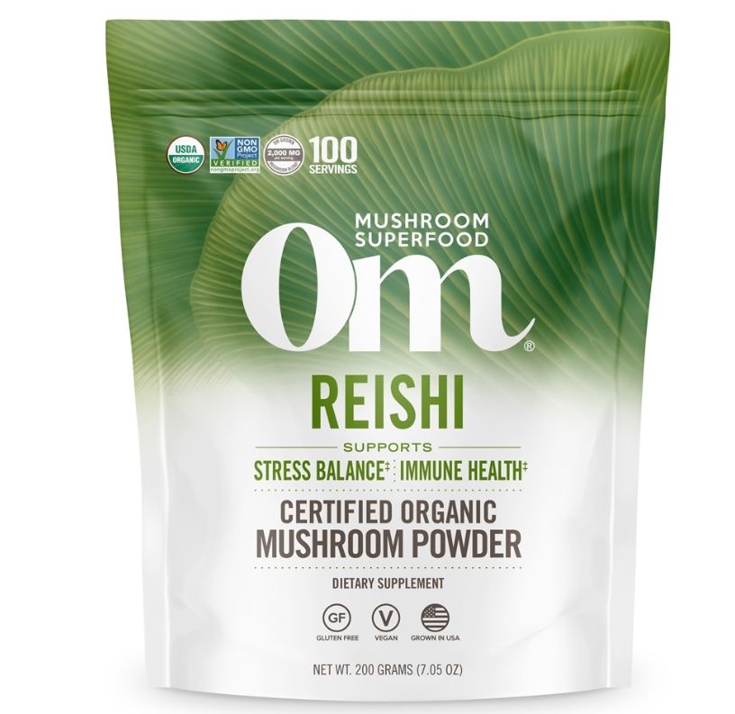 Reishi Organic Mushroom Powder - 7.05 oz.