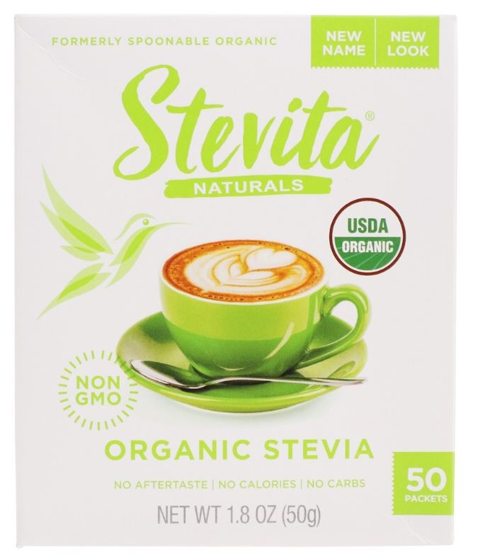 Spoonable Organic Stevia Sweetener - 50 Packet(s)