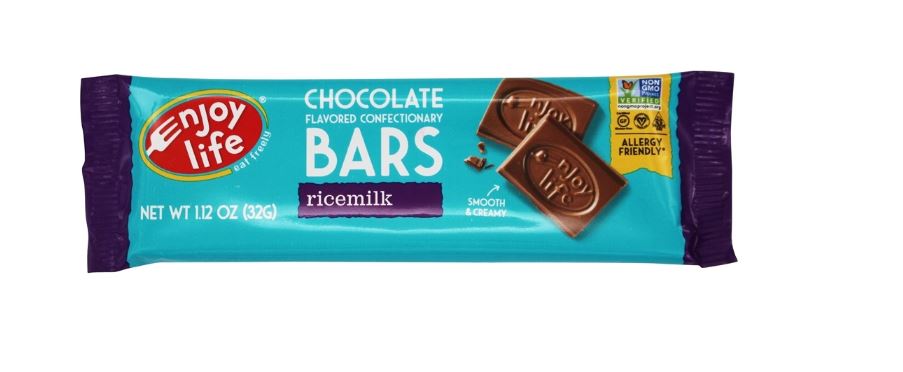 Gluten Free Allergy Friendly Chocolate Flavored Confectionary Bar Ricemilk - 1.12 oz.