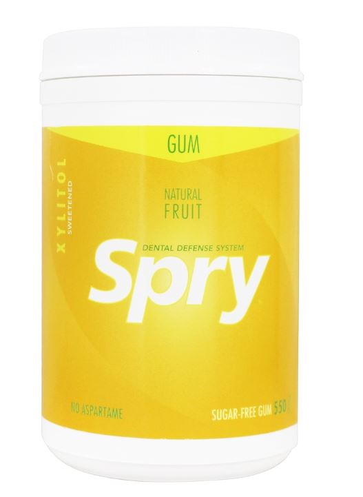 Spry Sugar-Free Gum Natural Fruit - 550 Piece(s)