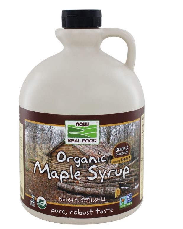 NOW Real Food Organic Maple Syrup Grade A Dark Color - 64 fl. oz.