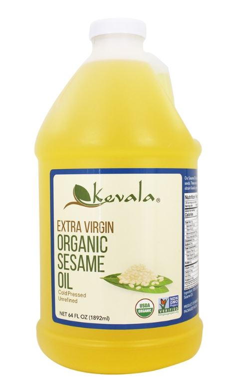 Organic Sesame Oil Extra Virgin - 64 fl. oz.