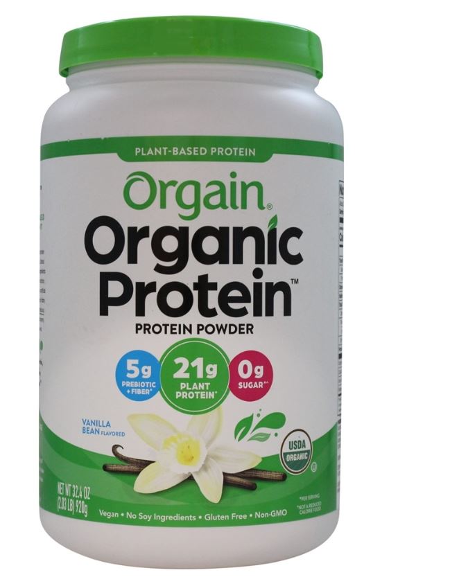 Organic Protein Plant Based Powder Vanilla Bean - 2.03 lbs.