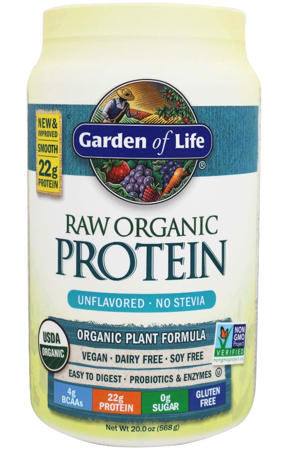 RAW Organic Protein Unflavored - 20 oz.