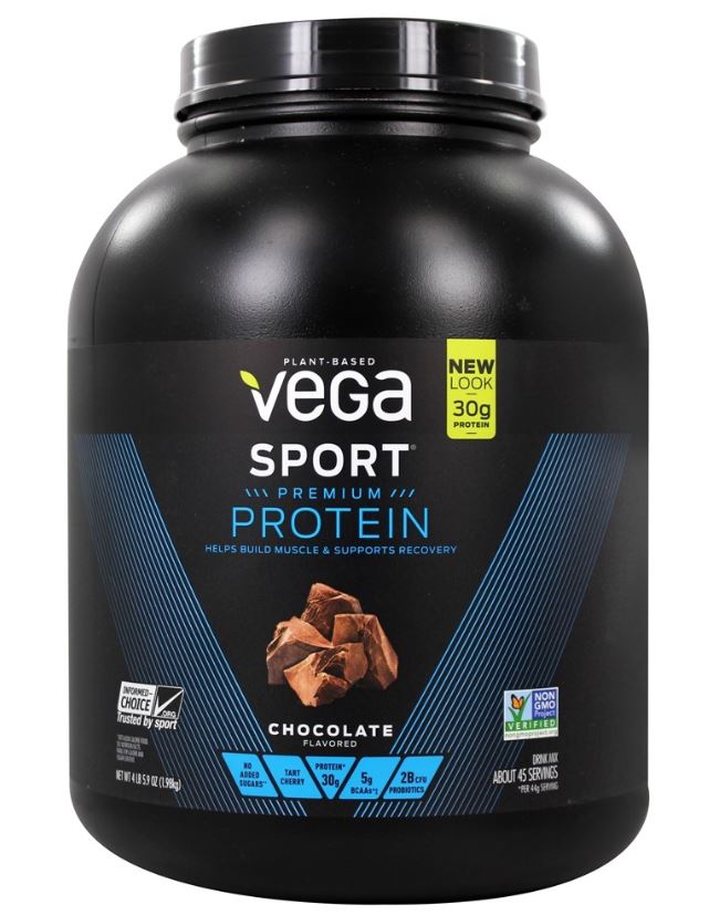 Vega Sport Plant Based Protein Powder Chocolate - 4 lbs.