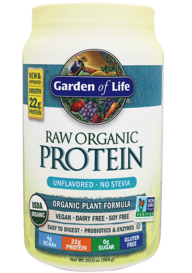 RAW Organic Protein Unflavored - 20 oz.